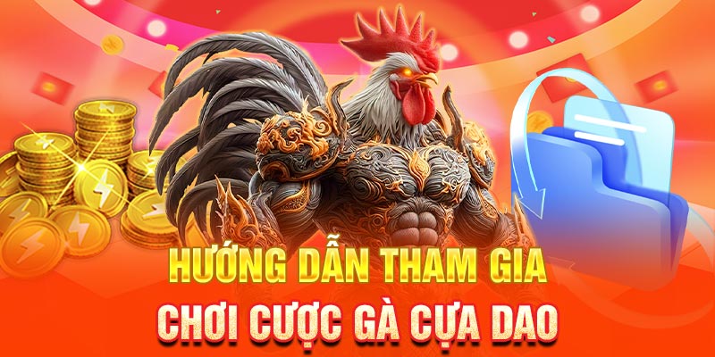 Hướng dẫn tham gia chơi cược gà cựa dao